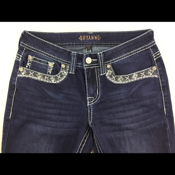 Shyanne Bootcut Low Rise Thick Stitching Sz.28X42 - Picture 4 of 12